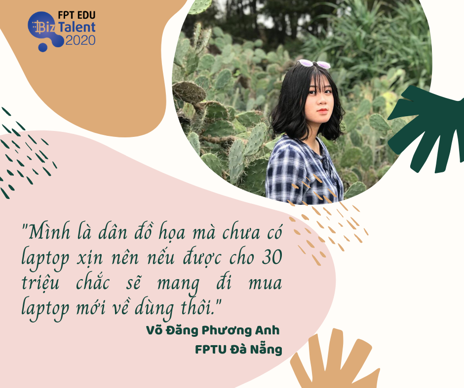 Làm gì với 30 triệu nếu thắng giải FPT Edu Biz Talent 2020? (Phần 2)